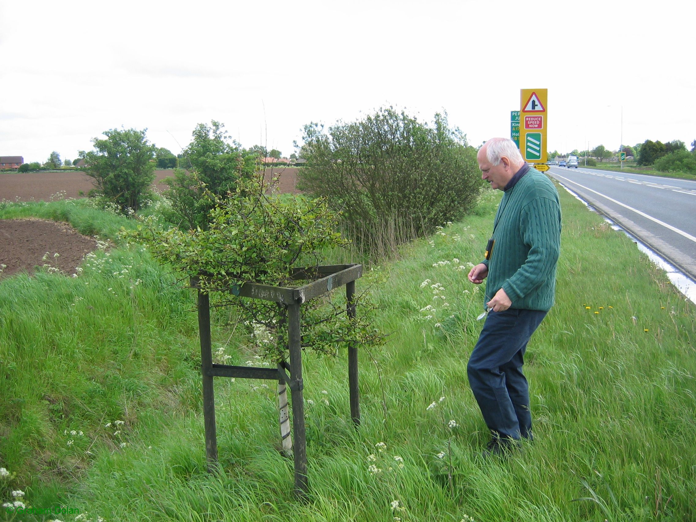 Greenwich Meridian Marker; England; Lincolnshire; Holbeach